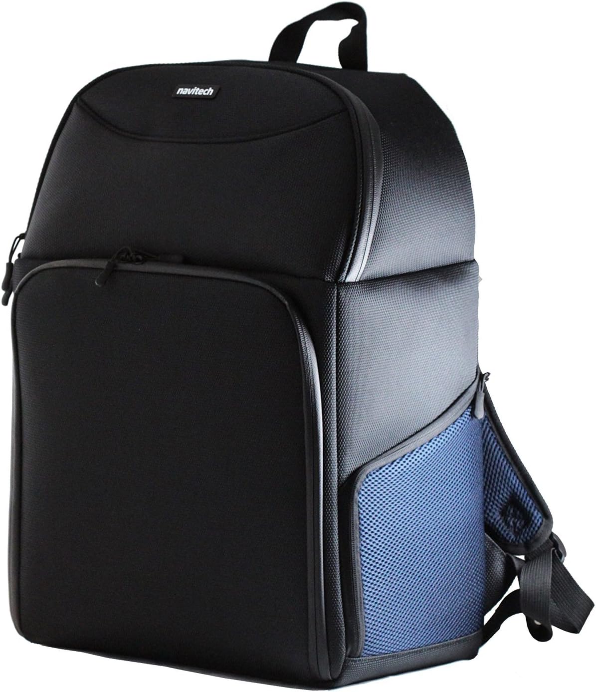 Navitech Rugged Black & Blue Carry Backpack/Rucksack/Case Compatible with The The HP DeskJet 3630