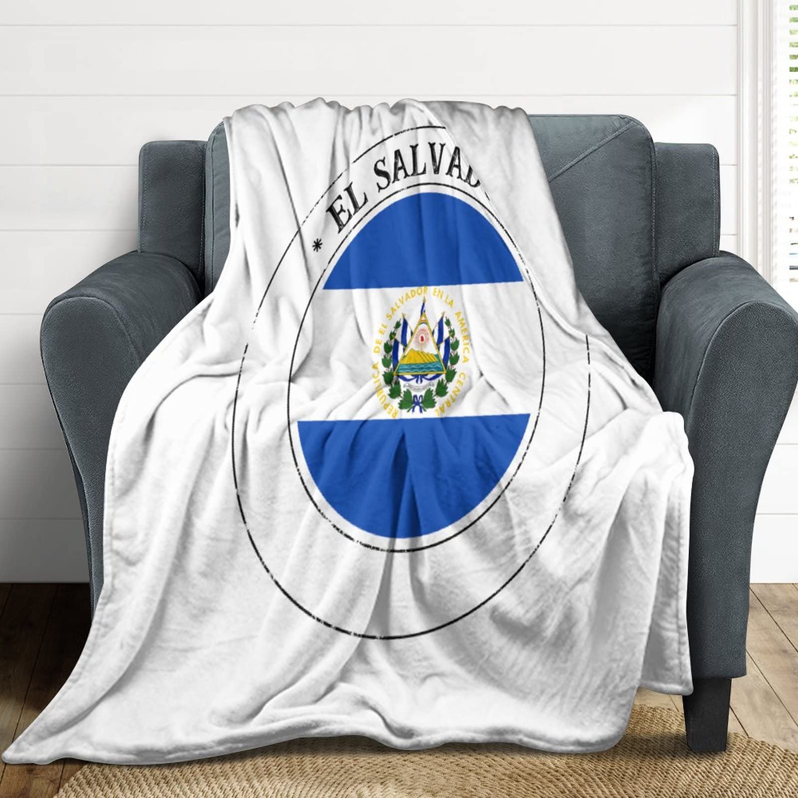 Couverture El Salvador chaude et légère en tissu doux premium
