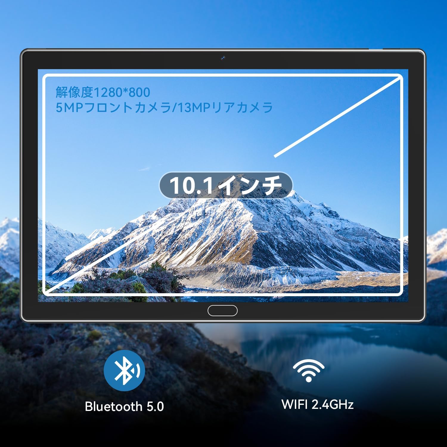 2IN1 【WidevineL】 NEWアップグレードモデル Androidタブレット、8コアCPU&amp;WIFIモデル、10インチタブレット、デュアル