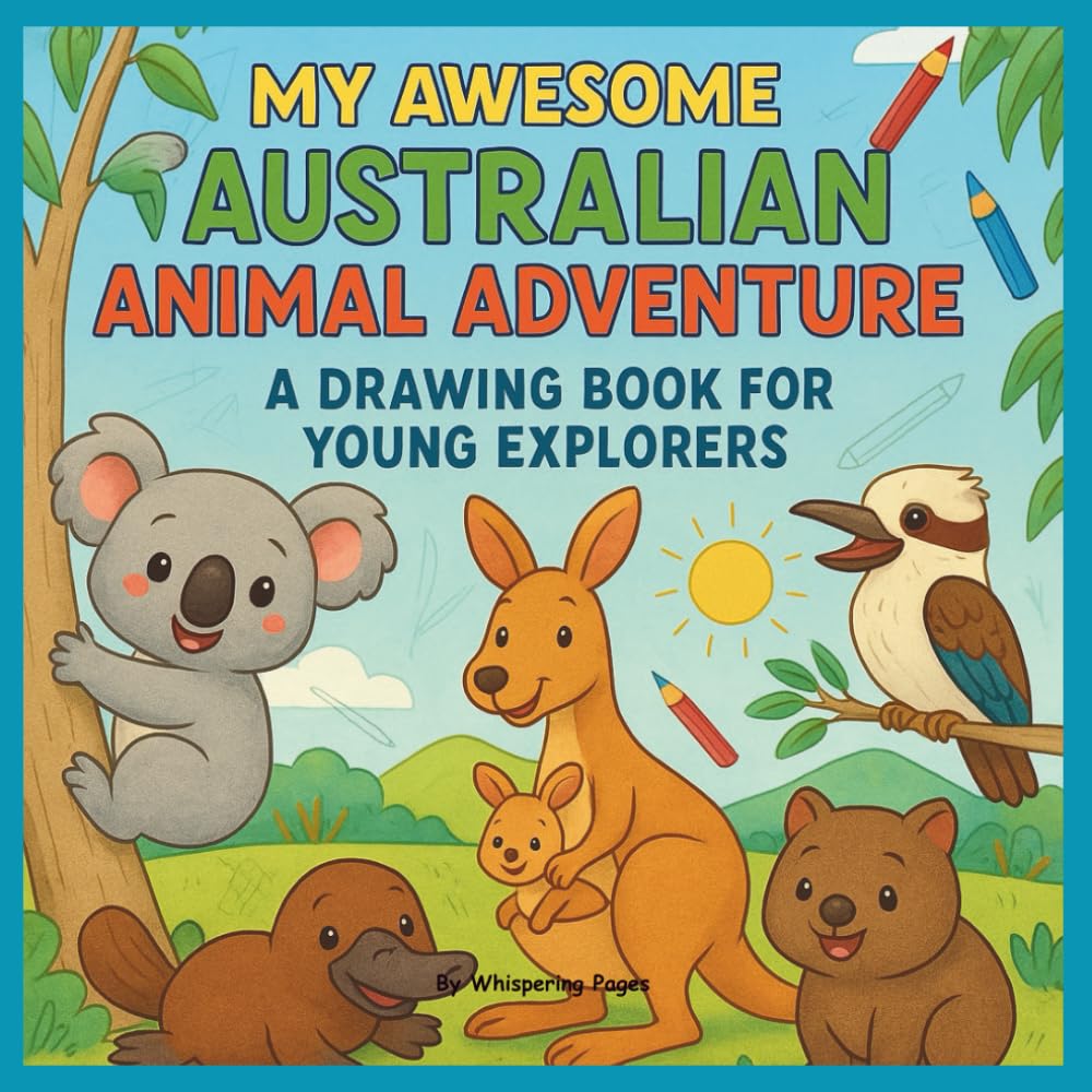 My Awesome Australian Animal Adventure: A Drawing Book for Young Explorers