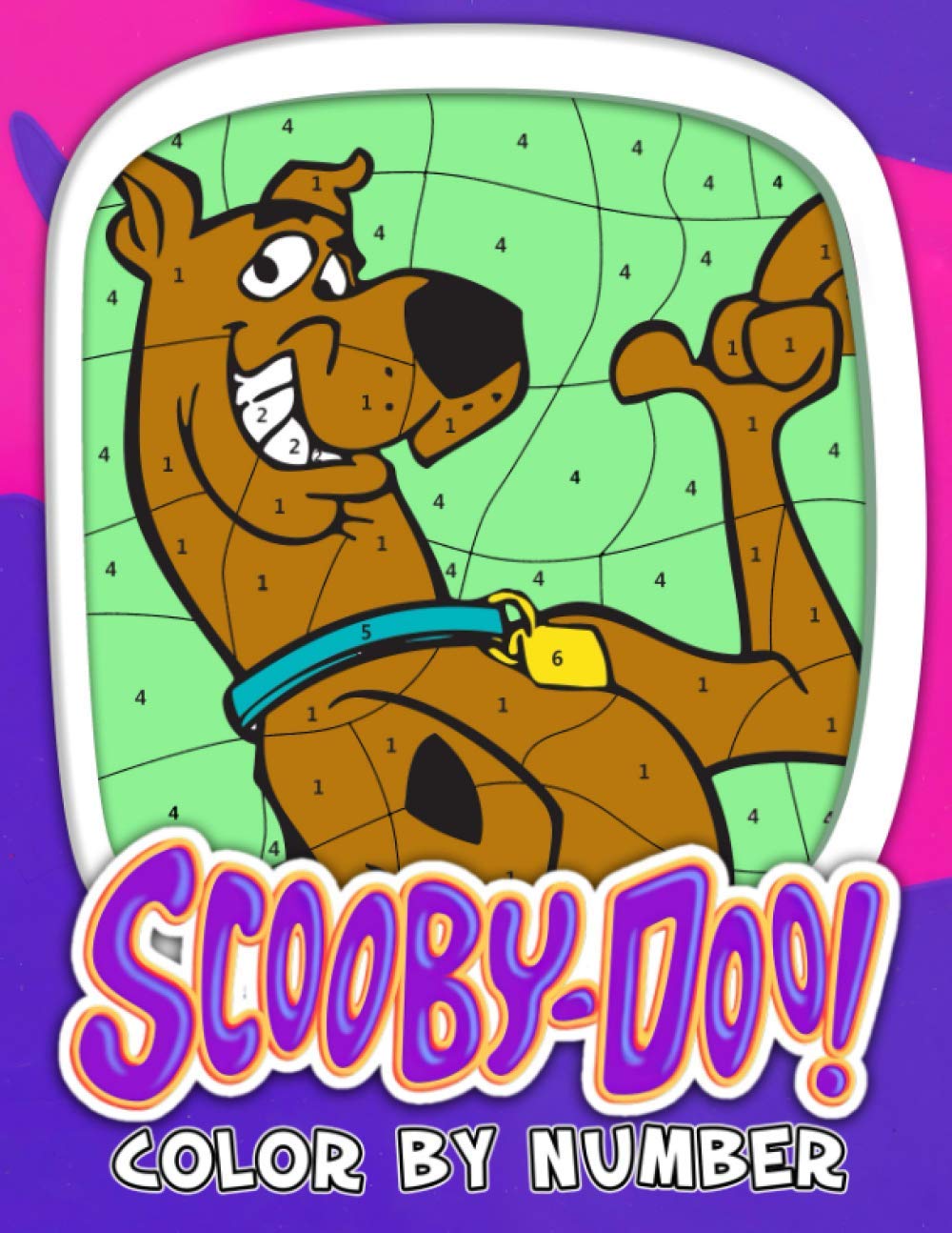 Scooby Doo Color By Number Amazing Illustrations And High Quality ...