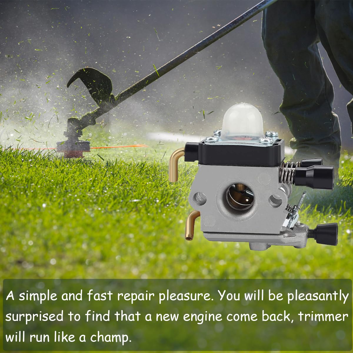 FS55 Trimmer Carburetor Qiuwanzia C1Q-S97 Carburetor For STIHL