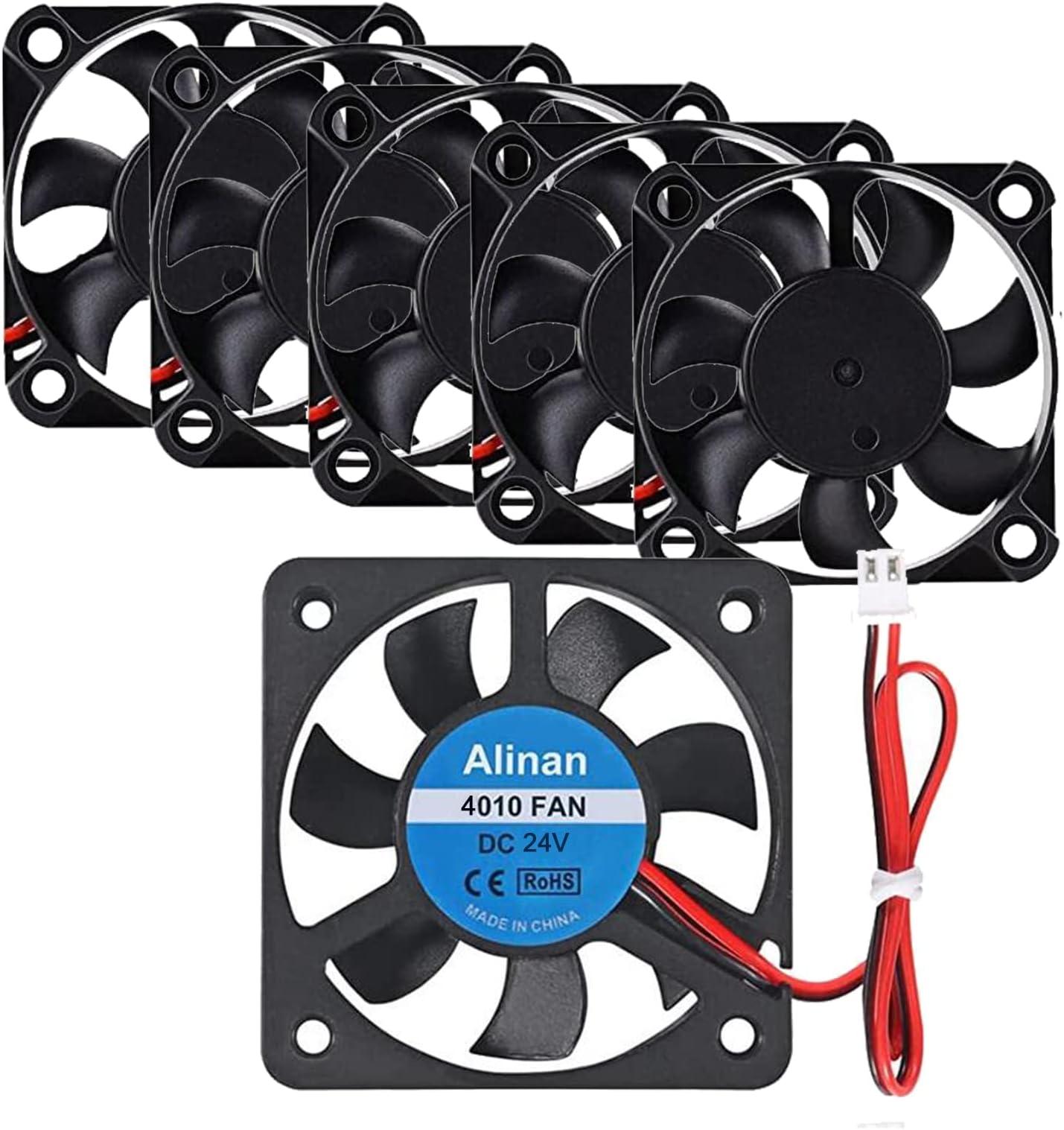 Amazon.com: WINSINN 40mm RGB Fan 12V, LED Colorful 3D Printer Micro 12 ...
