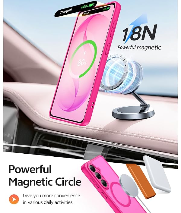 FNTCASE for Samsung Galaxy S26 Plus Case, Fit for Magsafe, Screen Protector by FNTCASE - Used condition - Image 3