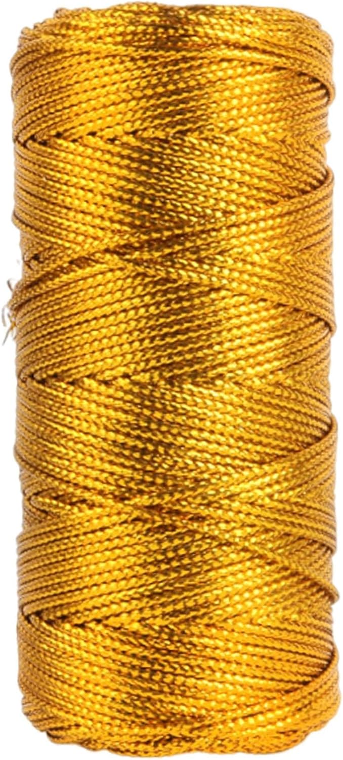 Wrapping Twine String 100M Premium Decorative for Presents Bundling Bouquets Gold Crafts|Beads & Jewelry Making|Jewelry Making Cord & Wire