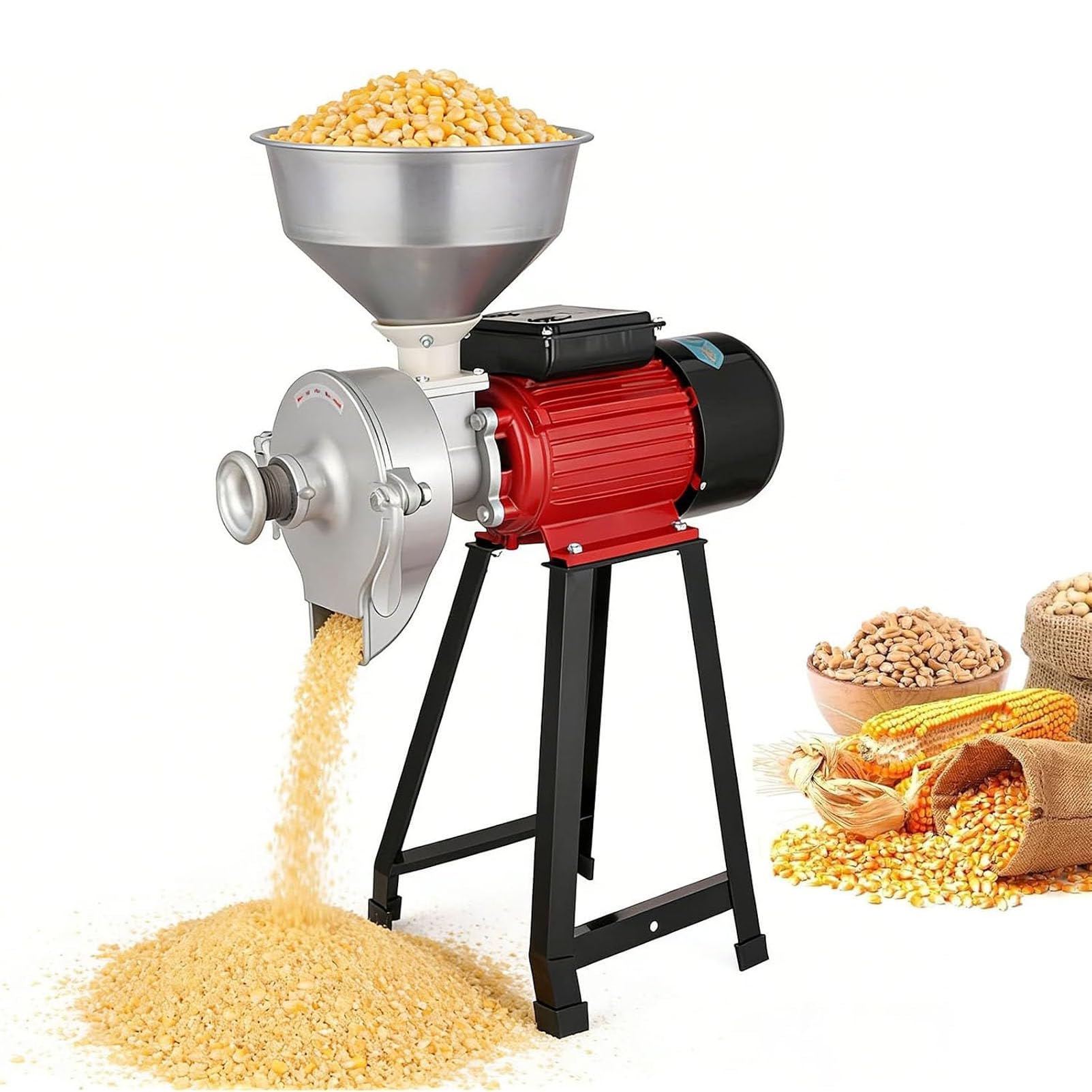 Moulin à Grains Commercial à épaisseur réglable 110V