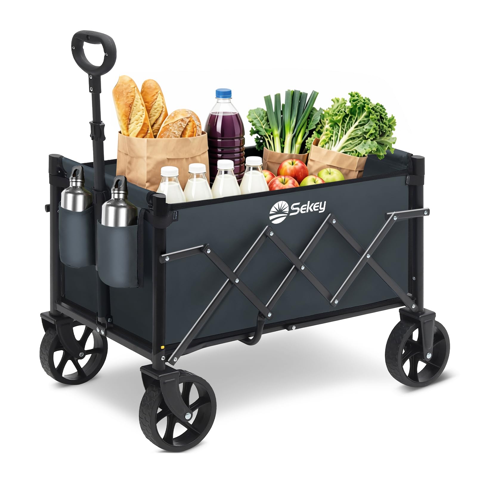 sekey chariot pliable 60l 80 kg compact