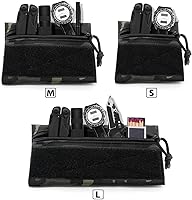 Vista 5 de Qavctw Tactical Admin Pouch Bag with Hook and Loop Tool Storage Bag Snack Pouch Candy Bag Hanging Pouches Backpack Accessory Pouch