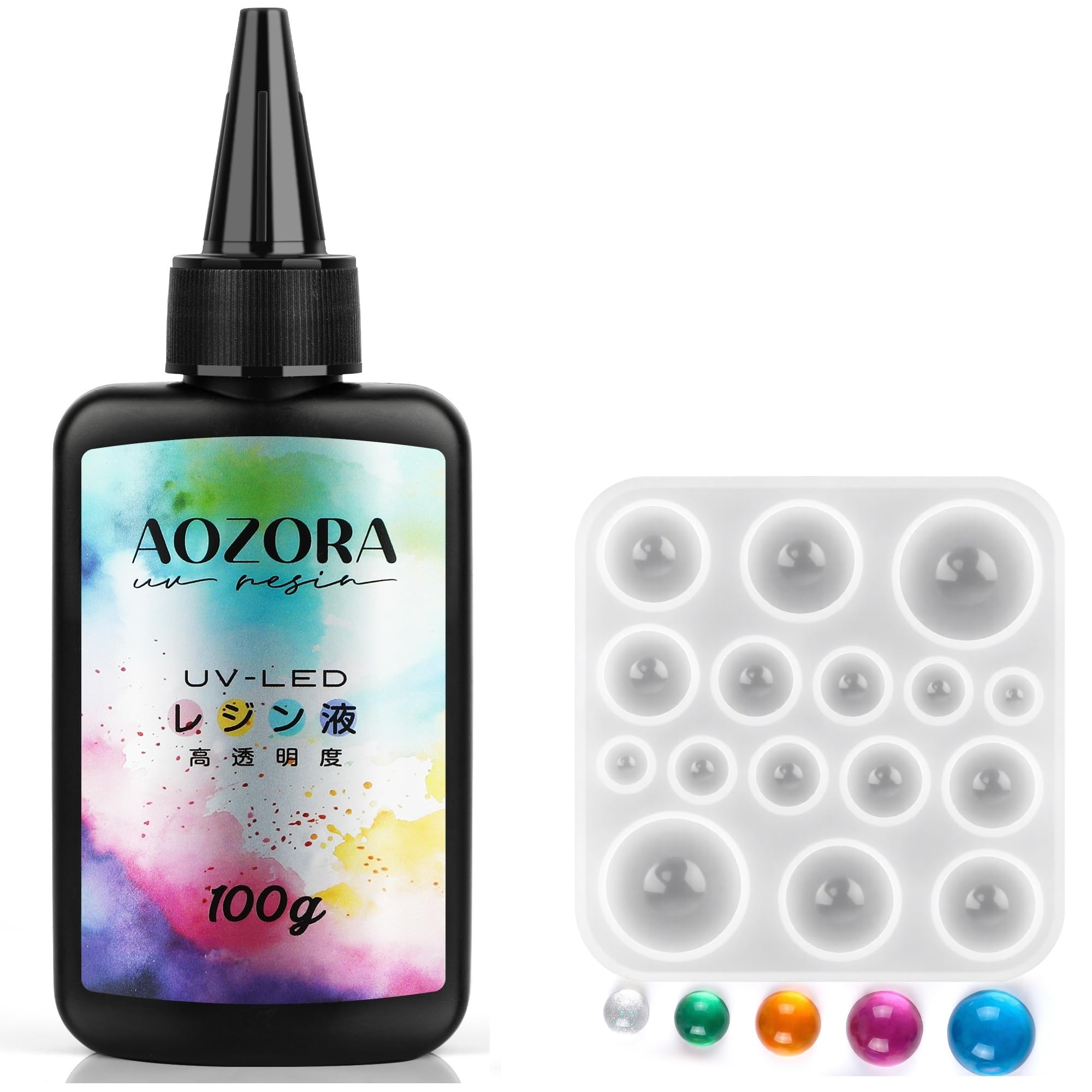 Amazon | AOZORA レジンセット 2点 レジンスターターキット UVレジン