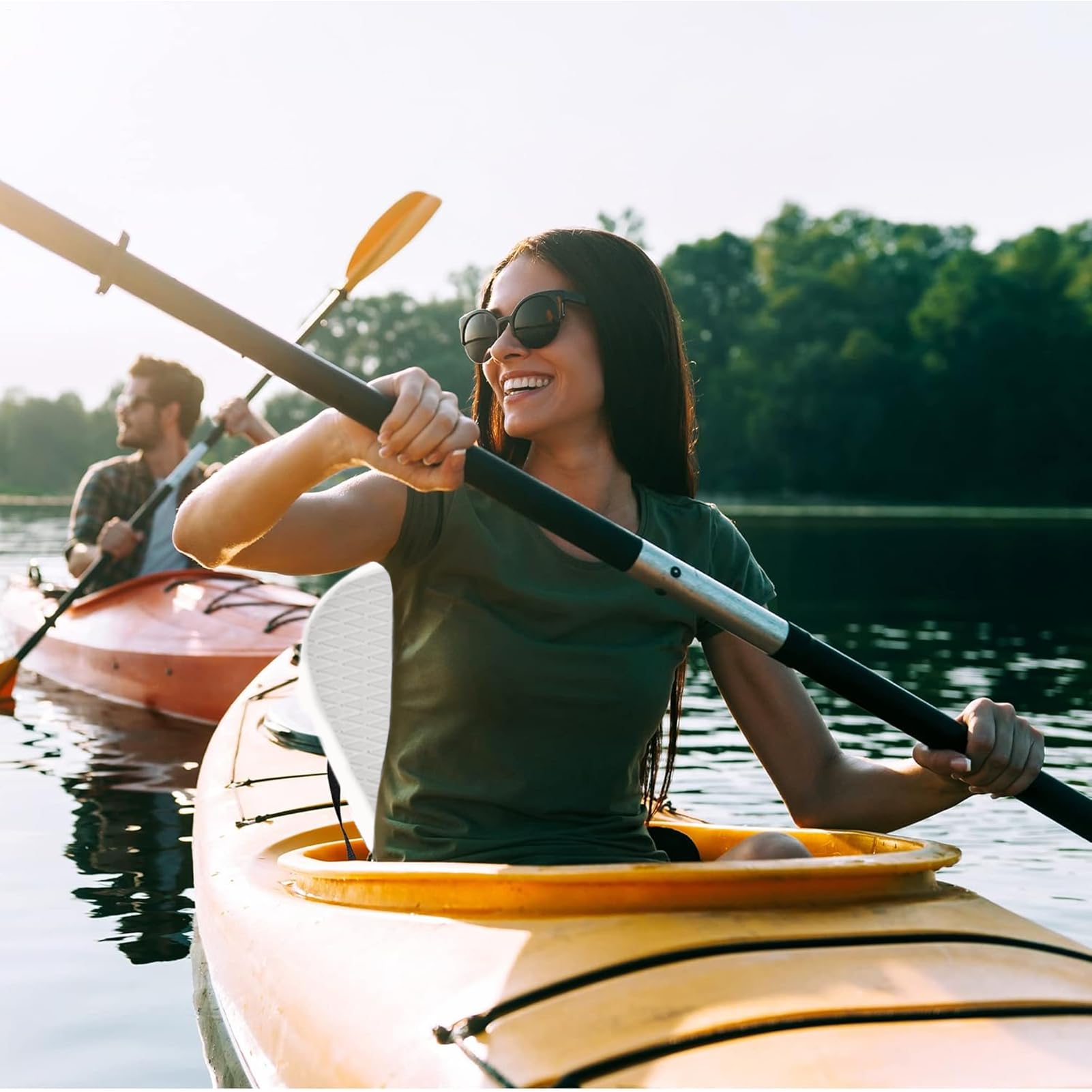 Portable Kayak Seat, Water-Resistant Boat Seat, Compact Inflatable Seat, Paddle Board Seat, High-Back Boat Seat, Kayaking Comfort Seat, Versatile Outdoor Seat