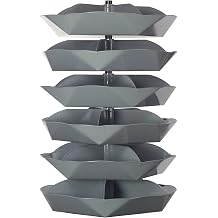 Durham Manufacturing 1504-95 Rotabin 5 Shelf 44" 5 compartments per Shell