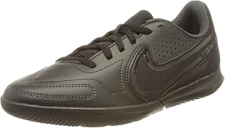 Nike Jr. Tiempo Legend 9 Club IC Sneaker, Black/Black-Summit White-LT Photo Blue, 11 UK Child
