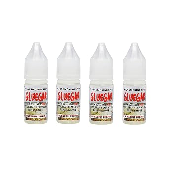 GlueGar-Rolling Glue- NEW Flavors 4 Pack, Russian Cream - 10ml