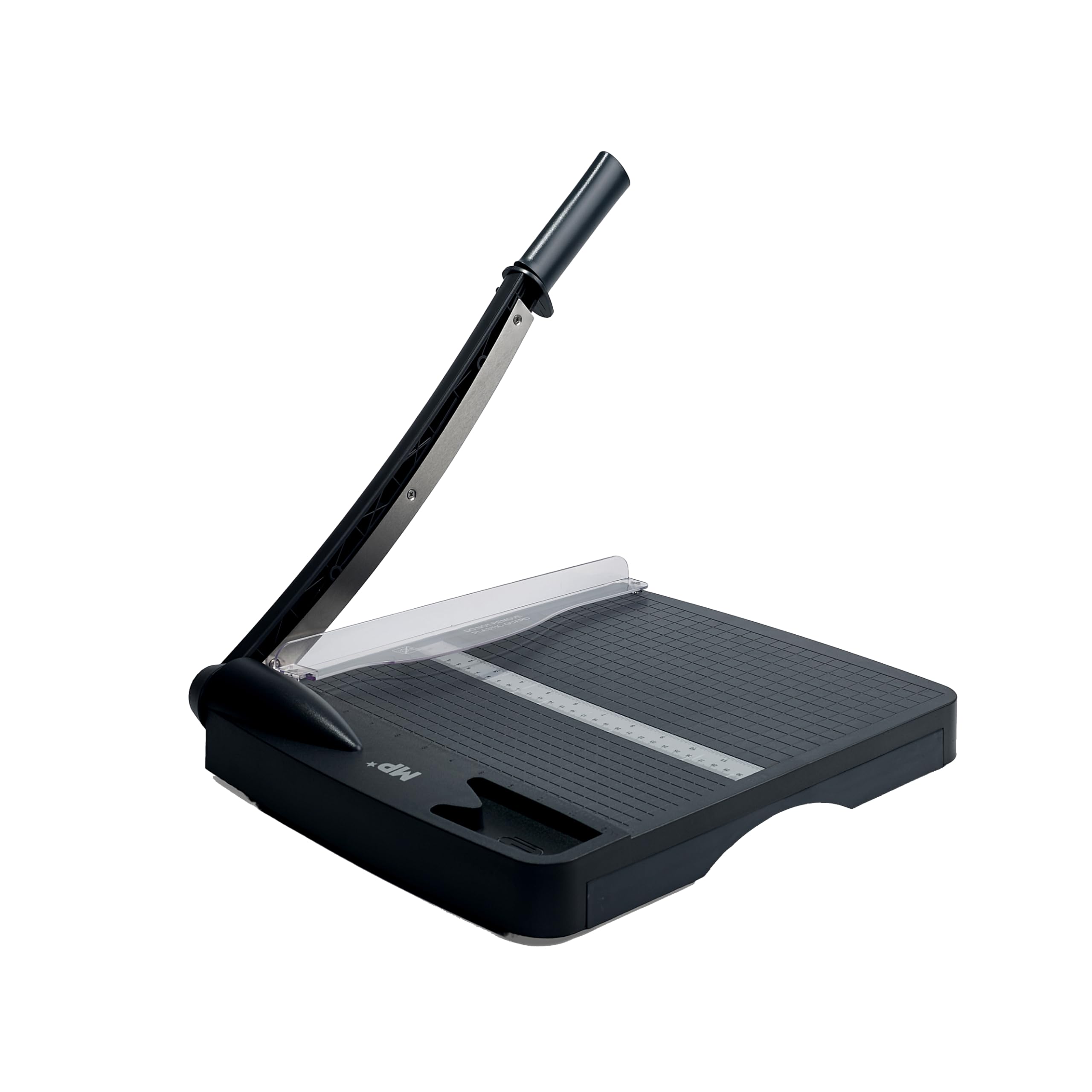 MP Paper Guillotine Shear A4 Professional Manual Paper Cutter with Magnet for Improved Holding(Black)
