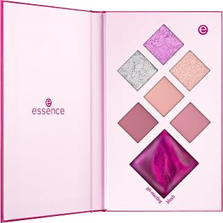 essence CRYSTAL CRUSH Eye & Face Palette, Eyshadow, No. 01, 7 Colours, Instant Results, Glittering Matt, Vegan without Microplastic Particles, Free from Nano Particles, Without Parabens, Pack of 1 (7 grams)