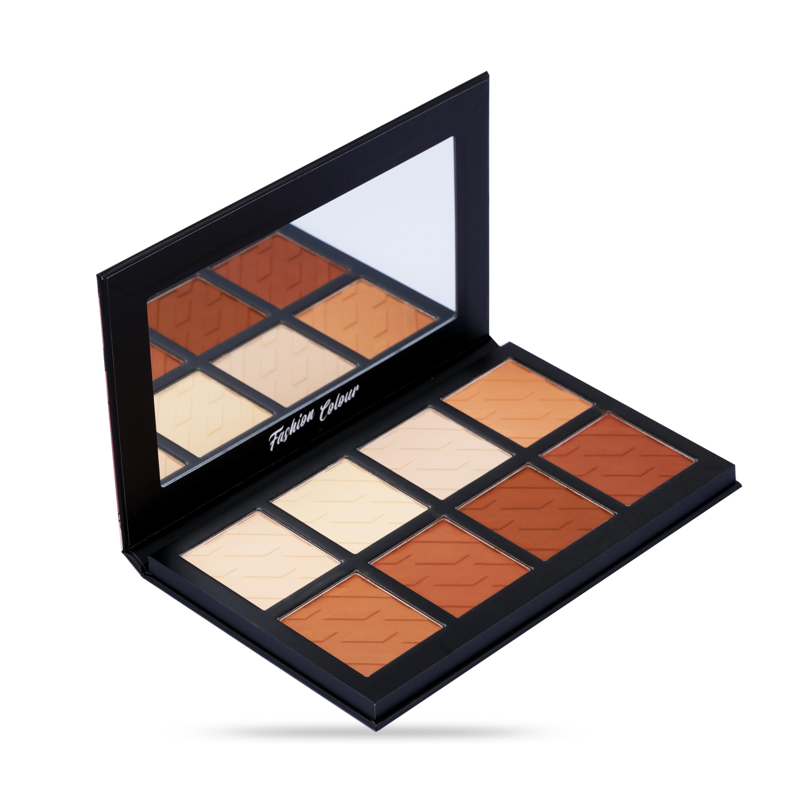 Fashion Colour Platinum Master Sculpt Medium to Dark Contour Palette | Cream Contour Palette with Brush | Easy to Blend Contour Kit for Women | 45g-image-46