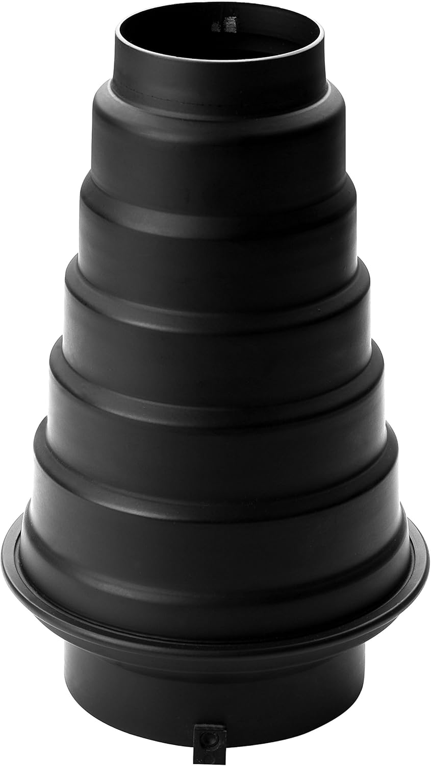 Godox SN-01 Snoot front view with honeycomb grid