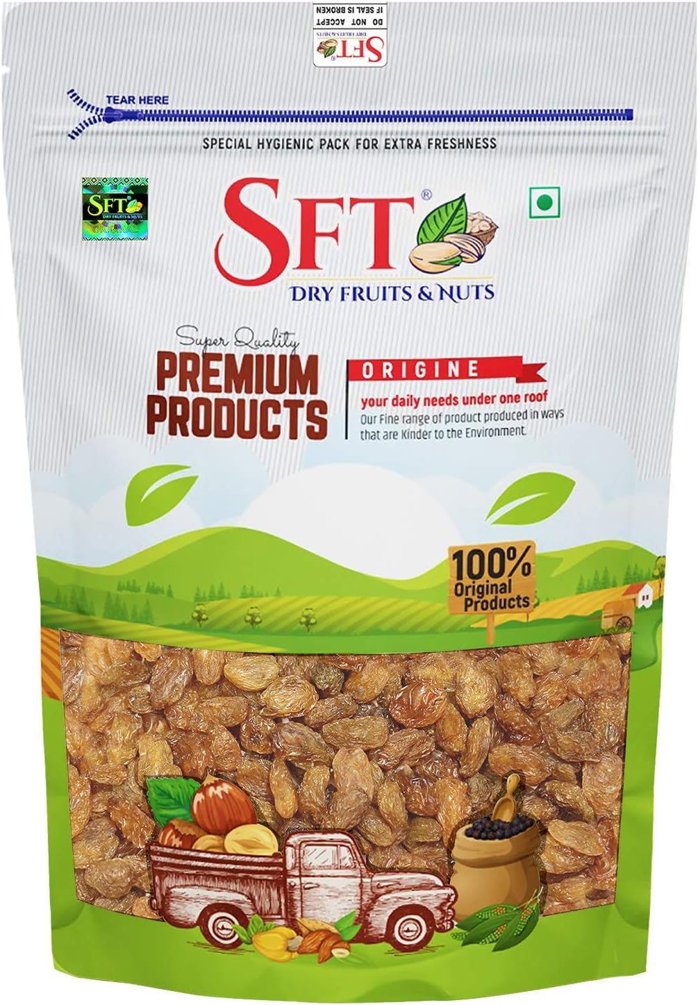 SFT Raisin with Seed (Munakka) Abjosh 200 Gm