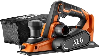 Electric planer 18V Brushless (Without battery) - 82mm Invertable cutting blade with adjustable depth up to 2mm - Great working comfort - Comes with 1 pick up bag - BHO18BL-0