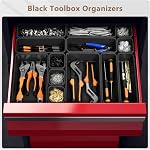 Boîte à outils A-LuGei Ensemble de séparateur de plateau, -Occasionneur de tiroir de bureau, Garage Organisation et Boîte à Outils Accessoires de boîte à outils Rolling Tool Cart Cabinet WorkBench Petite partie