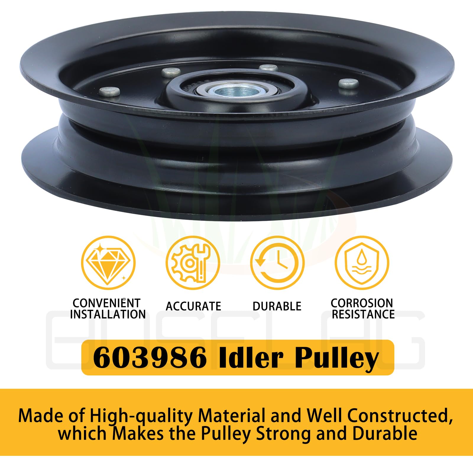 Hustler Idler Pulleys - Replacement Parts -5