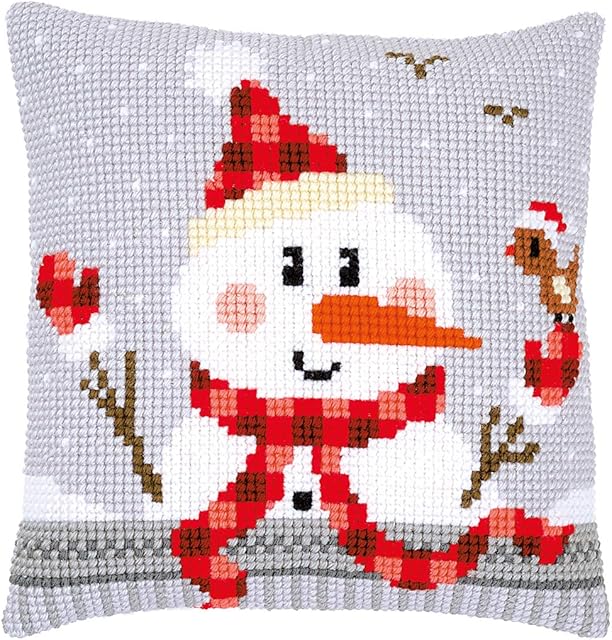 Vervaco Cross Stitch Cushion Kit, Assorted