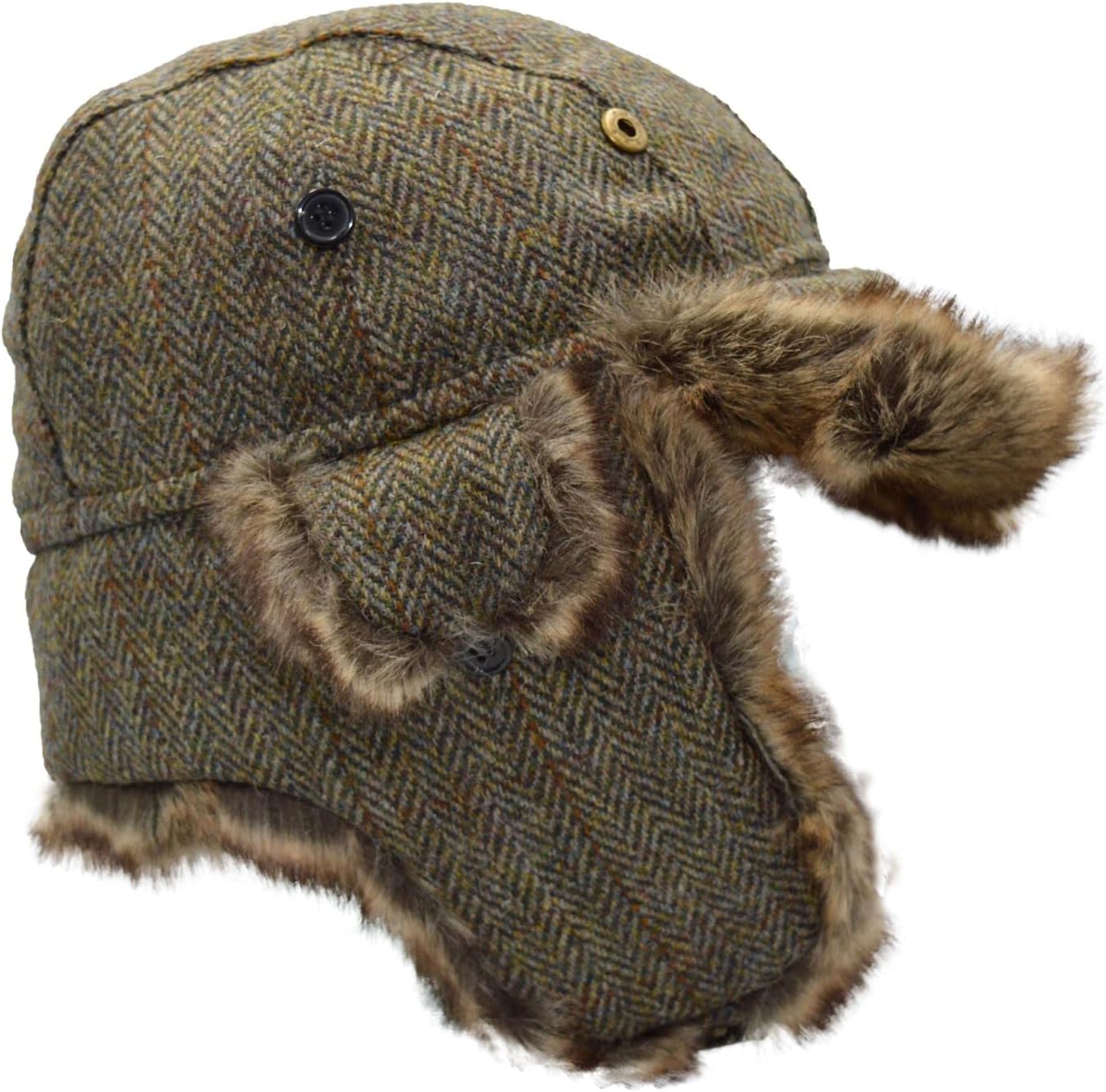 Walker and Hawkes - Harris Tweed Charles Trapper Hat