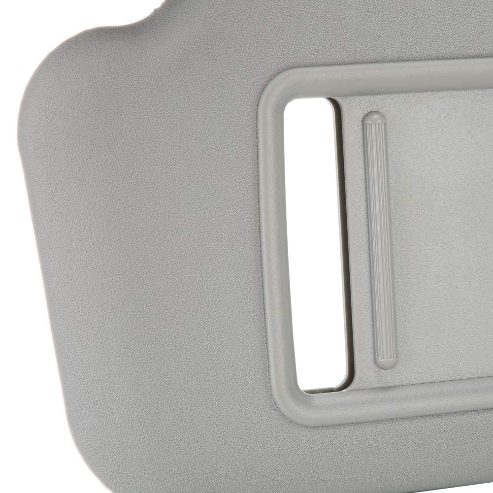 Aletta Parasole Lato Guida Sinistro, Parasole Finestrino Auto, Protezione Parasole Auto Sostitutiva per 2006-2009 Grigio 74320-42501-B2
