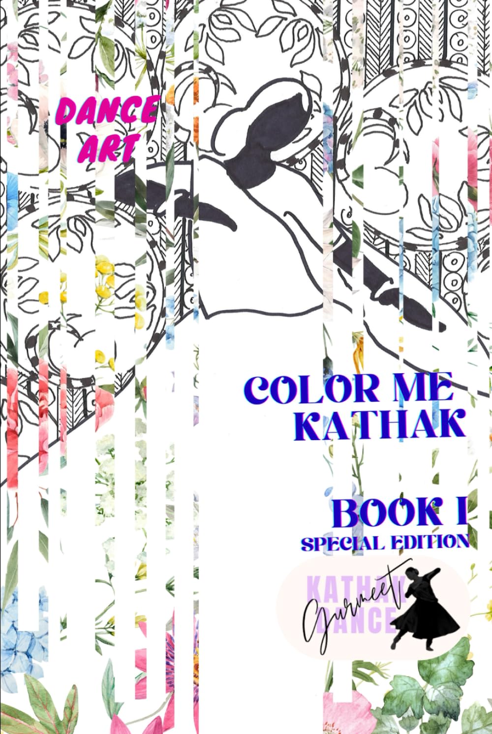 Color Me Kathak Book I album coloriage danse classique indienne culture