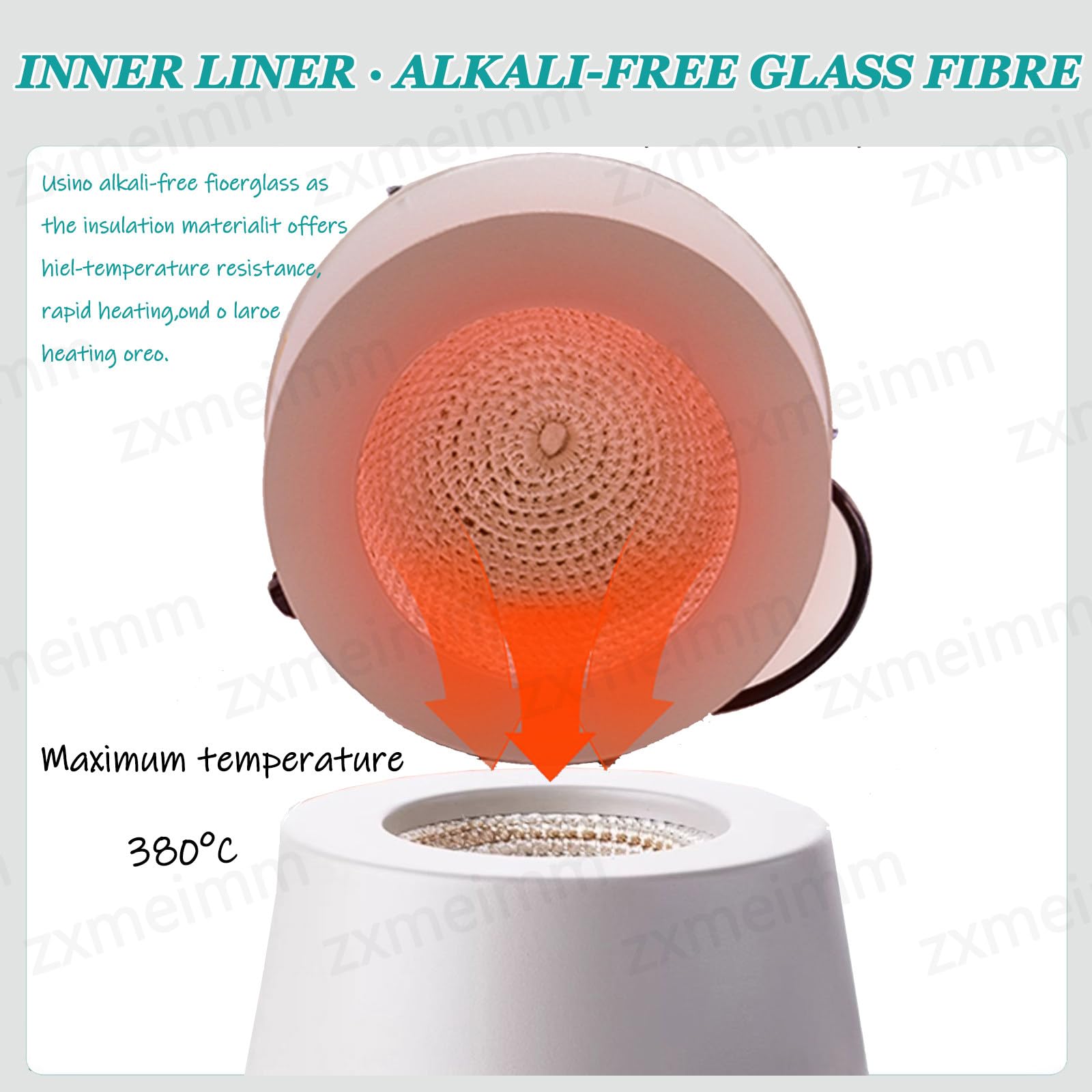 Calentador de balones de Laboratorio Agitador magnético,Manta calefactora termostática con sonda de Control,función de Temporizador,Manta calefactora 500ml