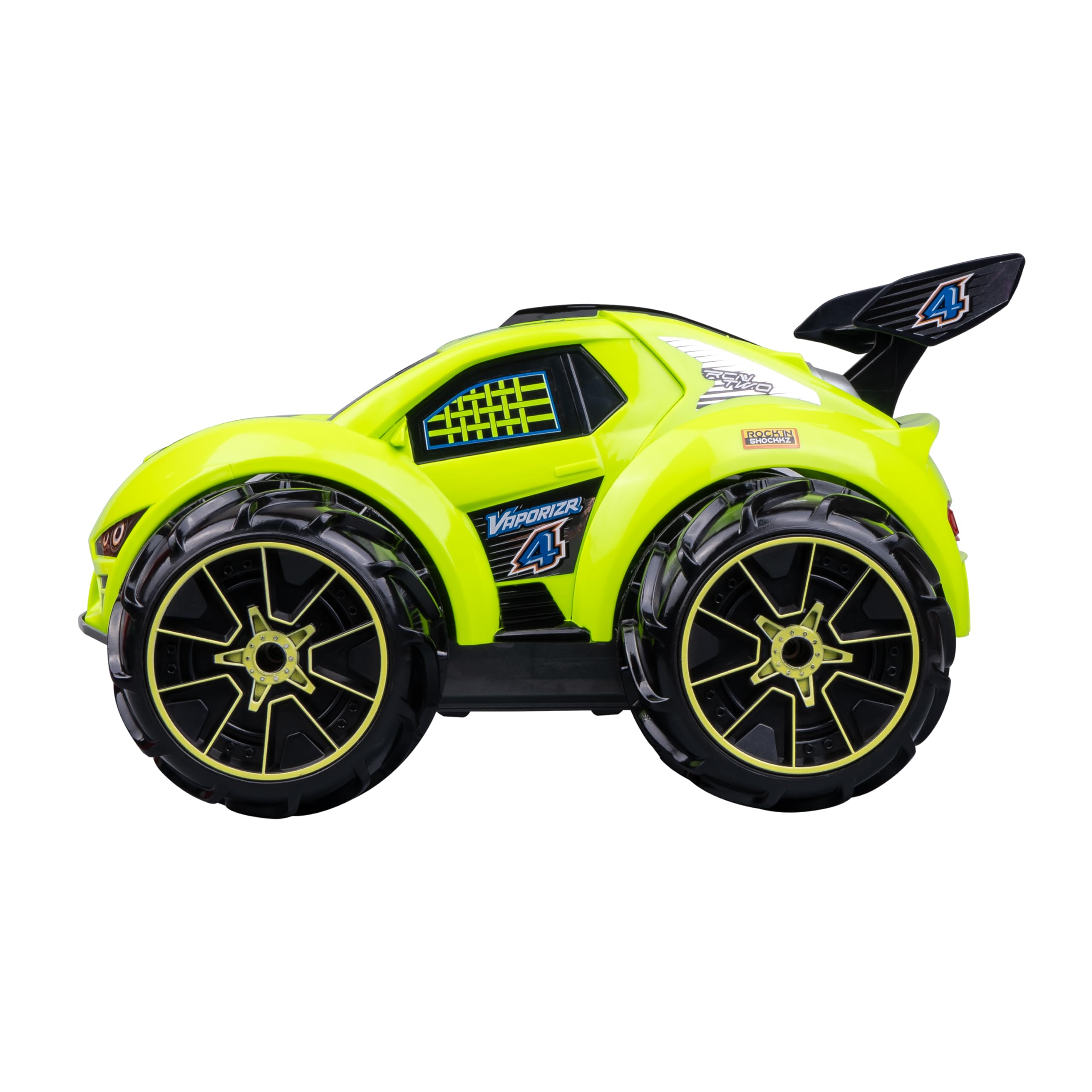 Nikko RC Auto VaporizR 4 1:12 - Amphibie Offroad, 2,4 GHz Fernbedienung, LED, wiederaufladbarer Akku, Erde/Wasser/Schnee, 9 km/h, sofort einsatzbereit - ab 6 Jahren