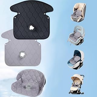 2 Stück Universal Kindersitz Protektor Pad für Töpfchen Training, Piddle Pad Autositzschutz, wasserdichte Kindersitzunterlage, Baby Autositzschoner für Bollerwagen Autositze