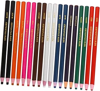 Beaupretty 20 piezas Lápices de Cera Portátiles para Marcado Multiusos Adhesión Fuerte para Cuero Madera