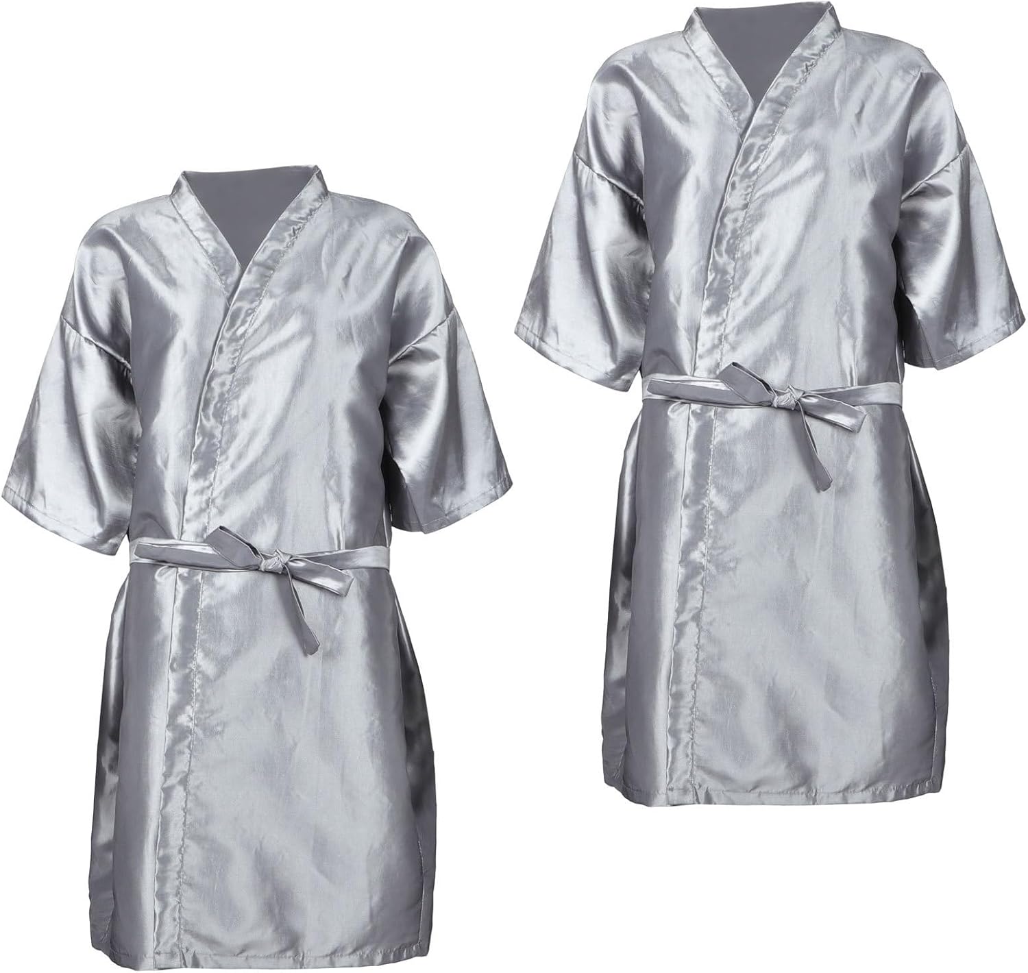 2pcs Hair Cutting Cape with Sleeves, Universal Barber Styling Apron | Doublelayer Pocket Design, Waterproof Protection, Convenient Storage