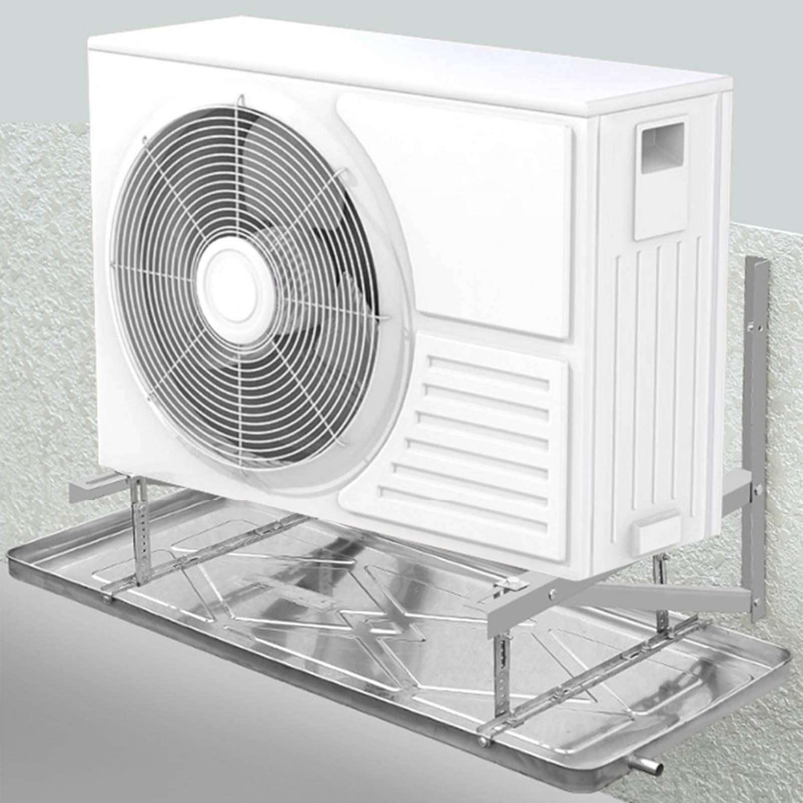 Bandeja Drenaje para Aire Acondicionado con Función Drenaje Colector Condensados Apto para Sistemas Climatización Mini Split (93x44x3cm)