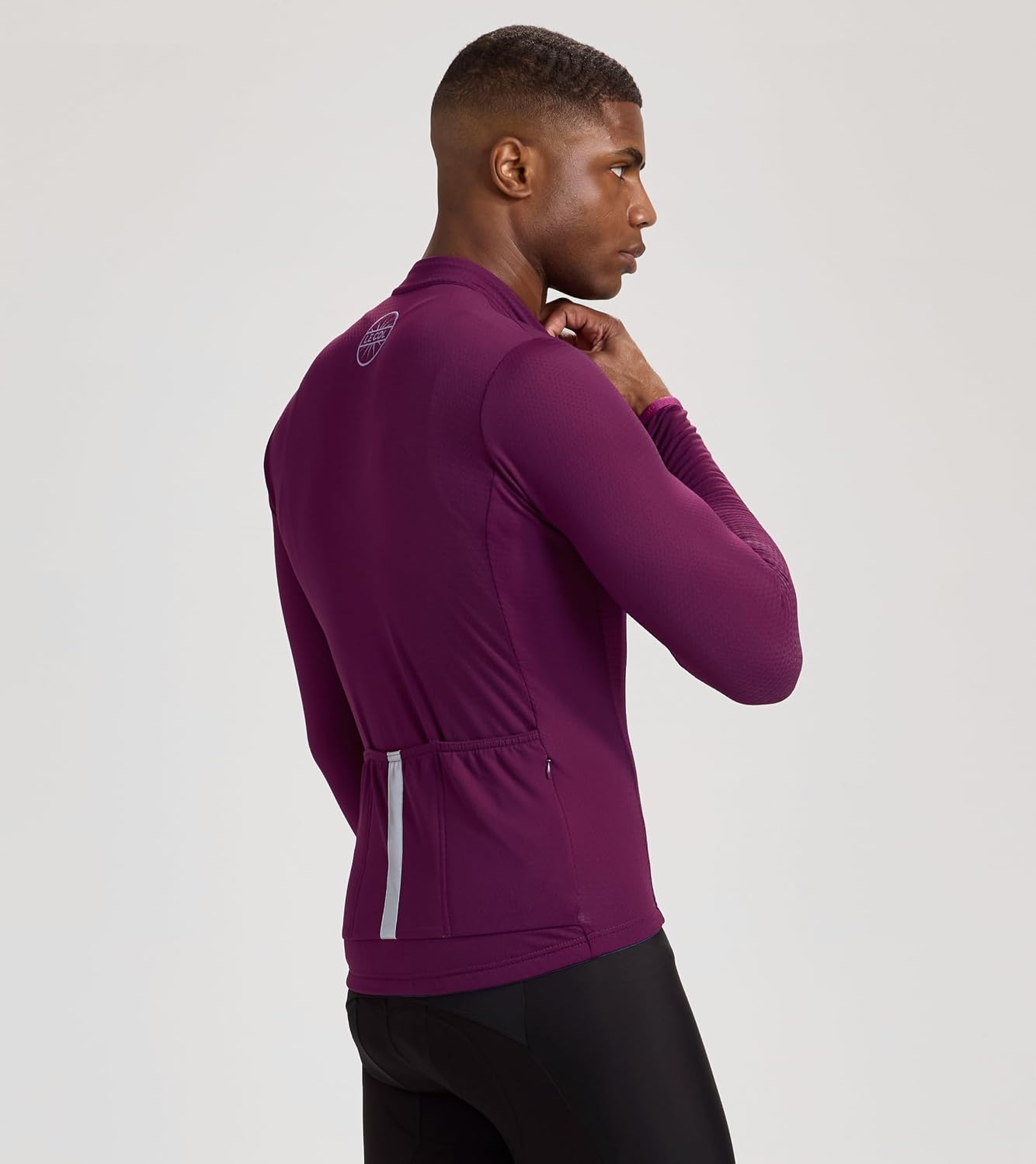 LE COL Men's Hors Categorie Jersey | Long Sleeve Bike Shirt | Thermal Fabric, Rear Pockets, Lightweight