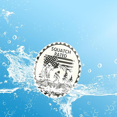 Miniatura 73 de 2 PCS Freedom Badge Rated Car Emblem, 4 x 4 Metal Automotive Badge, 3D Round Metal Car Badges Emblems, Car Badge Decals Stickers Compatible with