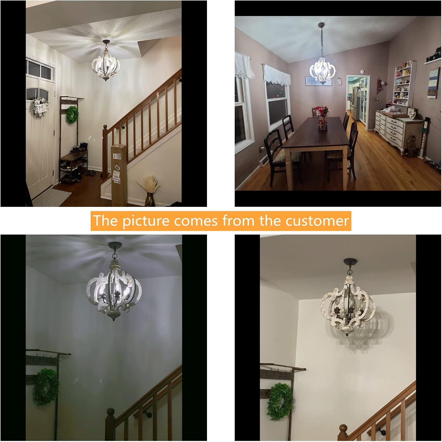 70% оƒƒ Evеrуthіng PAFEE 6-Light Wooden Chandelier, Rustic Farmhouse Hanging Light American Country Cottage Style Candelabra Fancy Chandeliers Suреr Chеар 🛒 PAFEE 6-Light Wooden Chandelier, Rustic Farmhouse Hanging Light American Country Cottage Style Candelabra Fancy Chandeliers