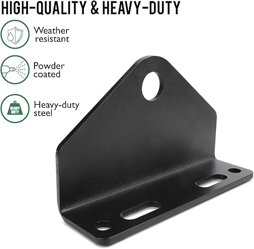 Miniatura 5 de Mission Automotive Soporte universal de enganche para cortacésped de giro cero, acero resistente de 3/16 pulgadas de grosor y resistente, montaje de