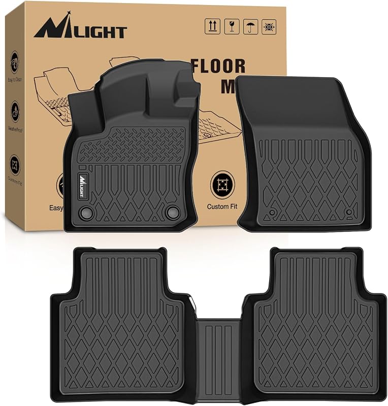Tapete automotivo interno em TPE Nilight para Volkswagen Tiguan 2018 a 2024