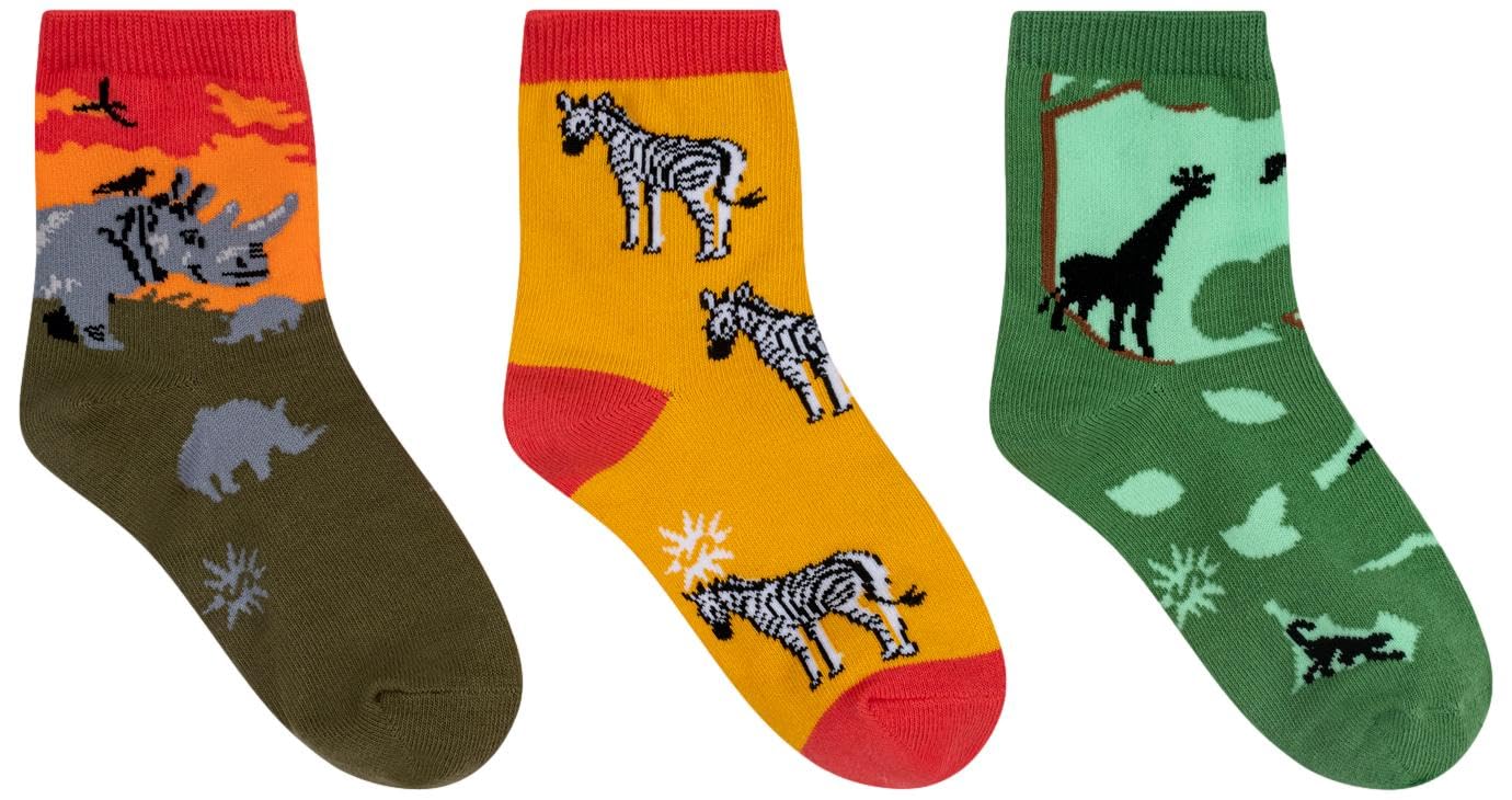 Sock It To Me, Boys Juniors Crew Socks (3-Pack)