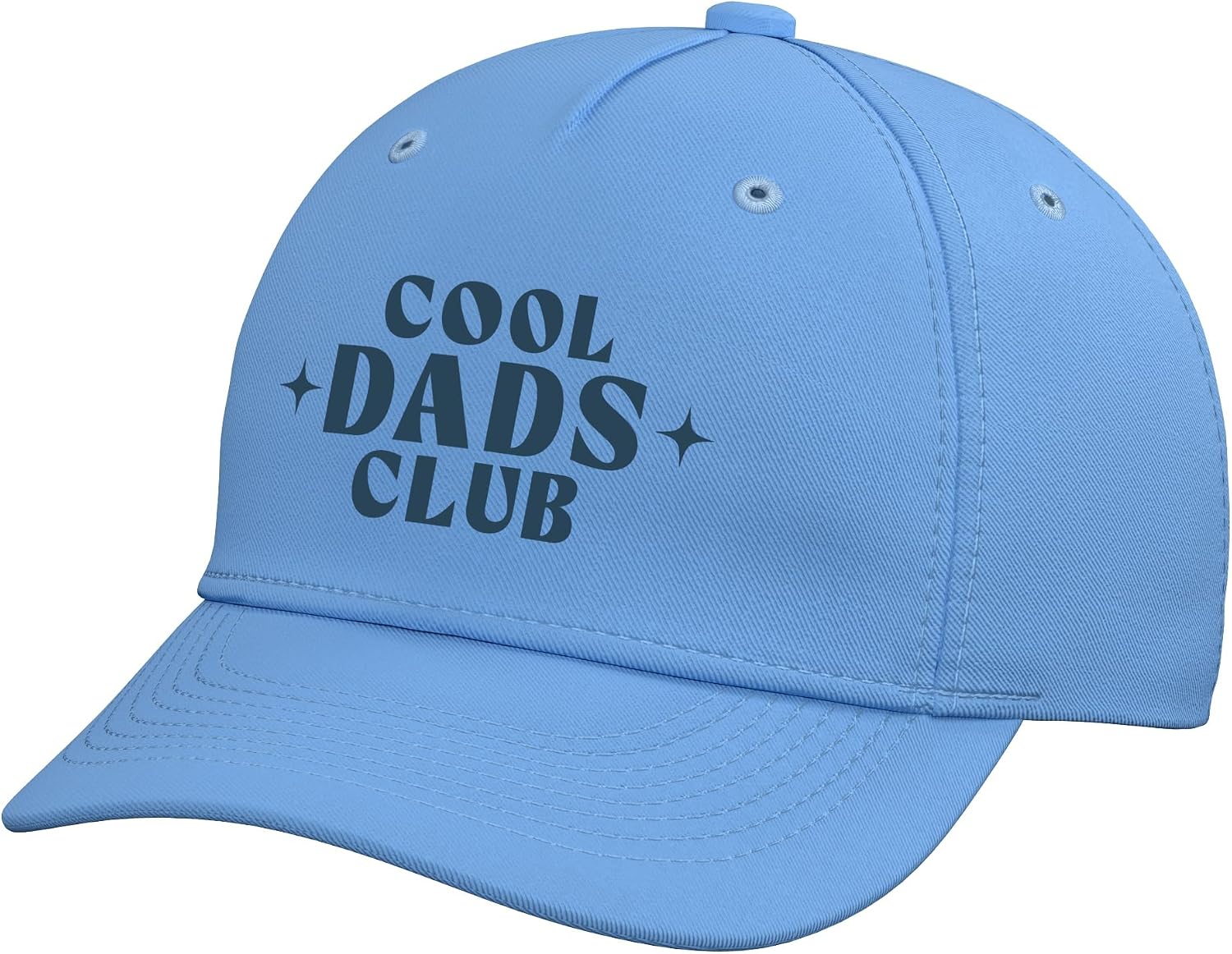 Funny Cool Dads Club Est. 2026 Retro Coffee (Back and Front) Adjustable Baseball Hat