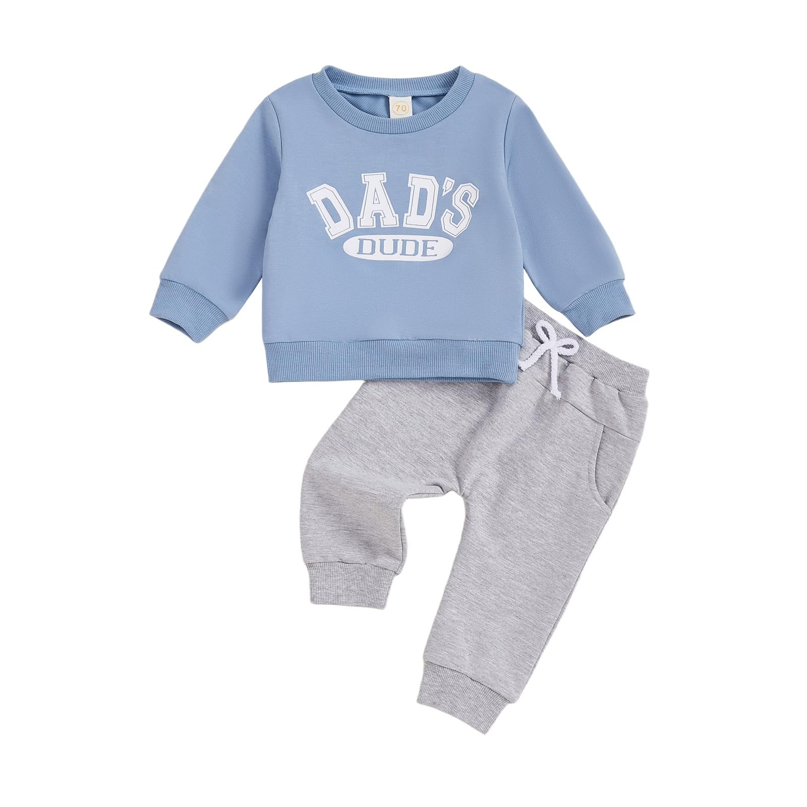 Toddler Baby Boy Fall Winter Clothes Long Sleeve Letter Print Camo Sweatshirt Pant Set 2PCS Cute Outfits 0-3T