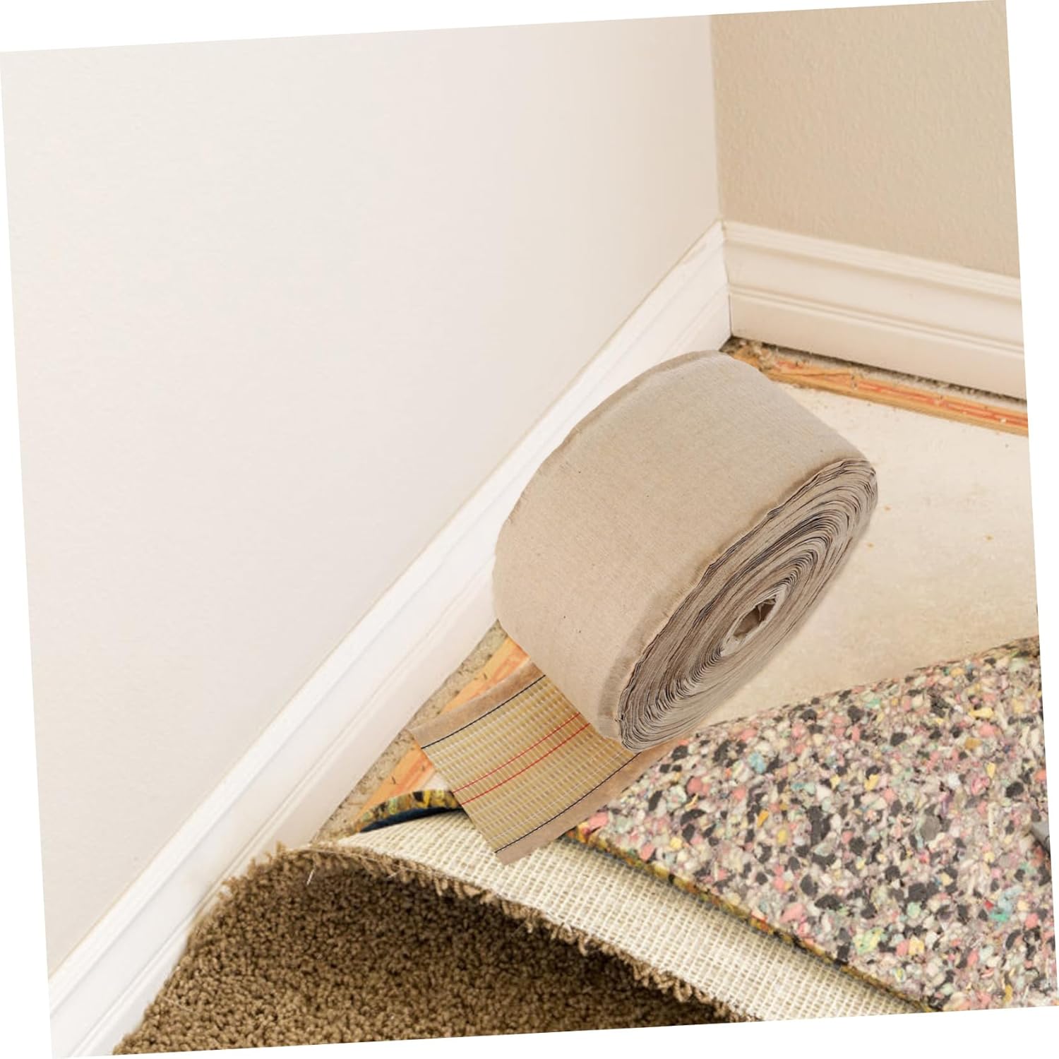 1Roll Carpet Seam Repair Kit Heat Bond Tape for Carpet Joining Heavy Duty Adhesive Rug Repair Tape Compatible with Various Carpet Materials Durable Versatile