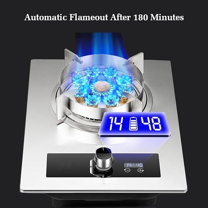 Estufa de Gas Multigas con Temporizador y Protección de Apagado miniatura 4