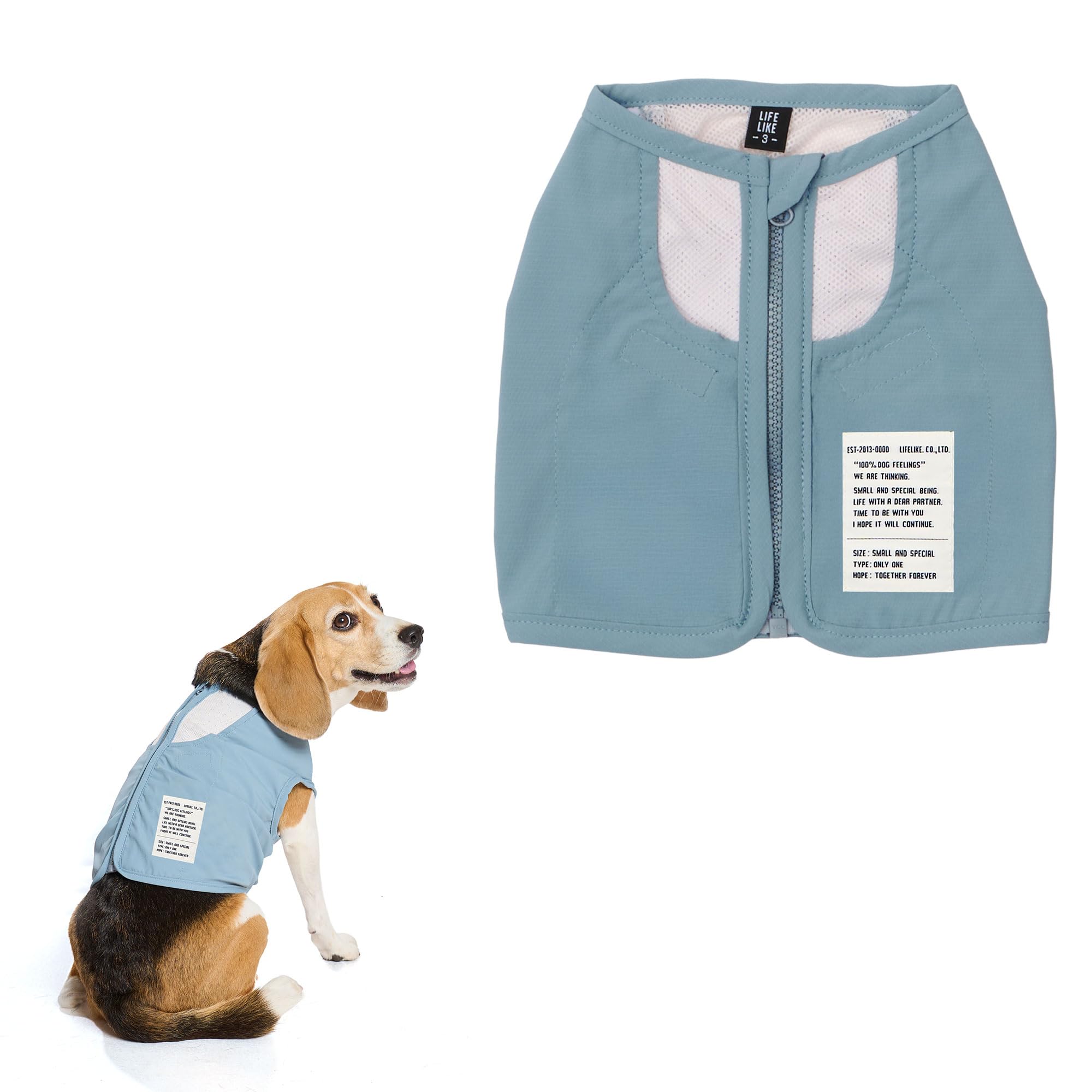 Amazon | 【LIFELIKE公式】ICEミルアウトドアベスト 犬 服 シャツ 春服