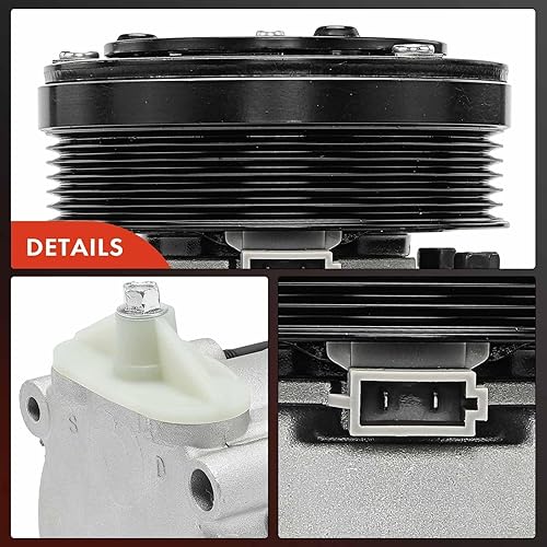 Miniatura 8 de A-Premium Compresor de aire acondicionado compatible con Ford F-150 F-250 F-350 Super Duty, Mustang & Lincoln Town Car y Mercury Cougar, 4.6L 5.4L