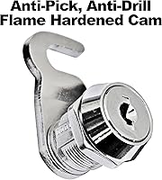 Vista 10 de Mail Boss 7174 Townhouse, buzón de seguridad decorativo con bloqueo de montaje en pared de bronce para el hogar, mediano