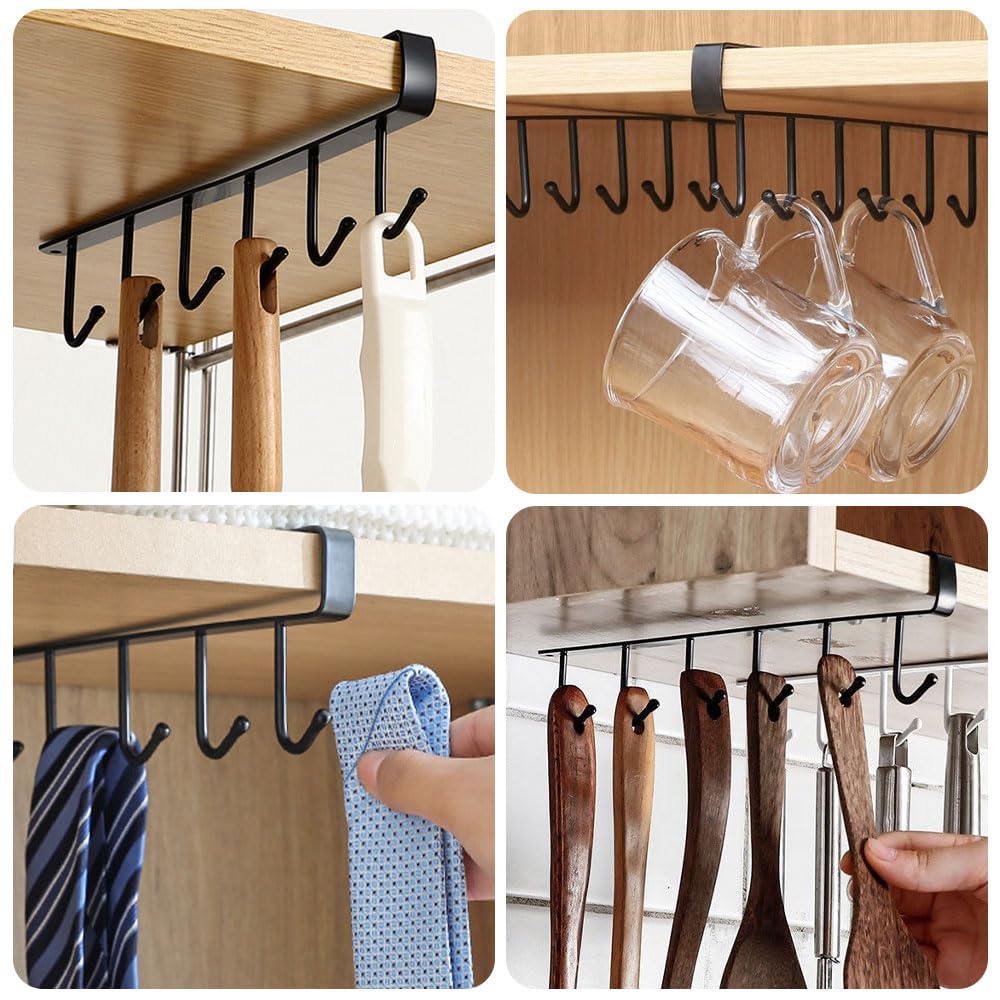 VILLFUL Crochet Coulissant Porte-placard Support Pour Tasse à