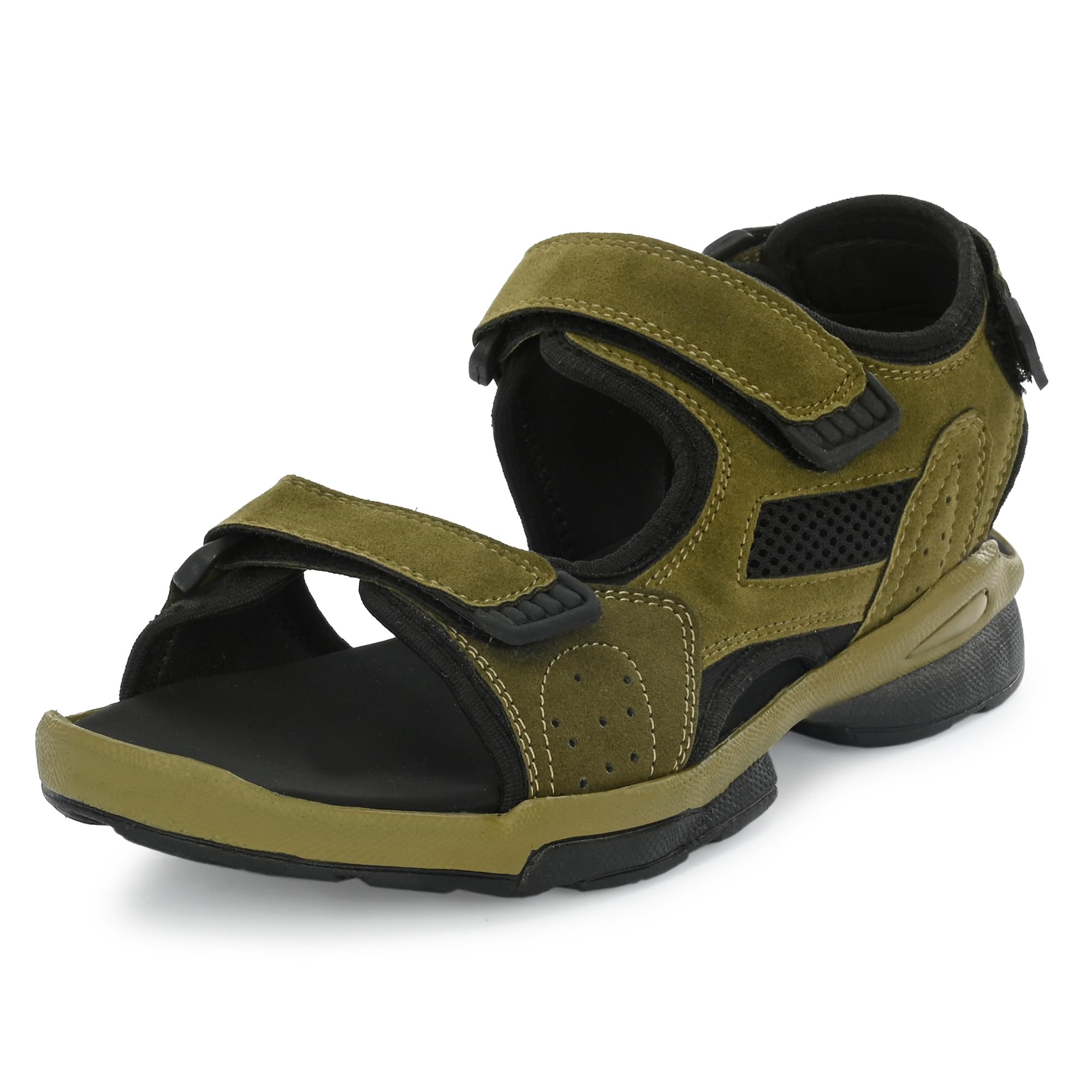 Men's Outdoor Sandals Summer Men's Beach Anti-SKid Casual Sandals for Trekking Walking Hiking Comfortable Close Strap (3251)